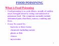 FOOD POISONING PowerPoint PPT Presentation