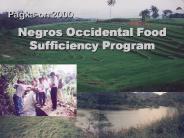 Negros Occidental Food Sufficiency Program