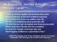 An Economic Journey through the Erie Canal PowerPoint PPT Presentation