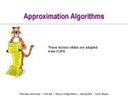 Approximation Algorithms