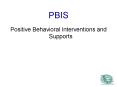 PBIS PowerPoint PPT Presentation