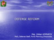 DEFENSE REFORM