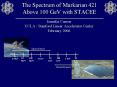 The Spectrum of Markarian 421 Above 100 GeV with STACEE PowerPoint PPT Presentation
