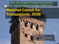 Formal Models for Distributed Negotiations: Transactions PowerPoint PPT Presentation