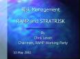Risk Management RAMP and STRATRISK
