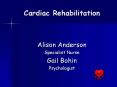 Cardiac Rehabilitation PowerPoint PPT Presentation