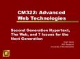 CM322: Advanced Web Technologies PowerPoint PPT Presentation