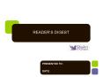 READERS DIGEST PowerPoint PPT Presentation