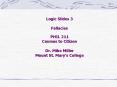 Logic Slides 3 Fallacies PowerPoint PPT Presentation