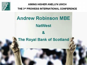 AIMING HIGHER ANELUN UWCH