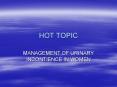 HOT TOPIC PowerPoint PPT Presentation