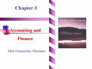 The Firm and The Financial Manager