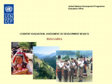 United Nations Development Programme
