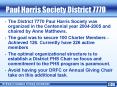 Paul Harris Society District 7770 PowerPoint PPT Presentation