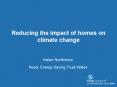 Reducing the impact of homes on climate change PowerPoint PPT Presentation
