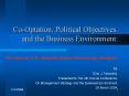 CoOptation, Political Objectives, and the Business Environment: PowerPoint PPT Presentation