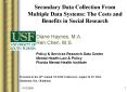 Secondary Data Collection From Multiple Data Systems: The Costs and Benefits in Social Research PowerPoint PPT Presentation