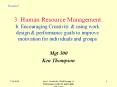 3. Human Resource Management b. Encouraging Creativity PowerPoint PPT Presentation
