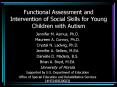 Functional Assessment and Intervention of Social Skills for Young Children with Autism PowerPoint PPT Presentation