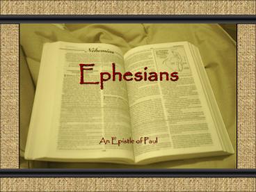 Ephesians
