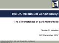 The Circumstances of Early Motherhood PowerPoint PPT Presentation