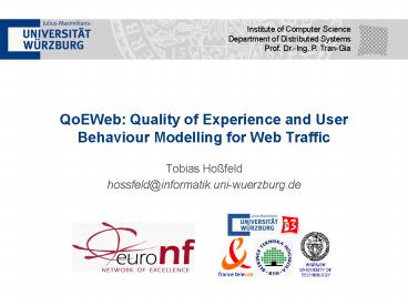 QoEWeb: Quality of Experience and User Behaviour Modelling for Web Traffic