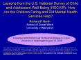 Lessons from the U.S. National Survey of Child and Adolescent WellBeing NSCAW: How Are the Children PowerPoint PPT Presentation