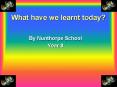 What have we learnt today PowerPoint PPT Presentation