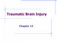 Traumatic Brain Injury PowerPoint PPT Presentation