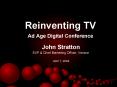 Reinventing TV Ad Age Digital Conference PowerPoint PPT Presentation