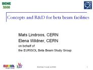 Concepts and R