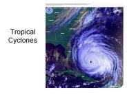 Tropical Cyclones