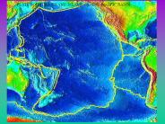 PLATE BOUNDARIES AND ISLAND CHAINS, PACIFIC BASIN