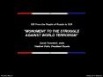 Gift From the People of Russia to USA "MONUMENT TO THE STRUGGLE AGAINST WORLD TERRORISM" PowerPoint PPT Presentation