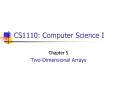 CS1110: Computer Science I PowerPoint PPT Presentation