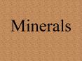 Minerals PowerPoint PPT Presentation