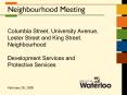 Neighbourhood Meeting PowerPoint PPT Presentation
