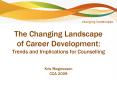 The Changing Landscape of Career Development: Trends and Implications for Counselling PowerPoint PPT Presentation