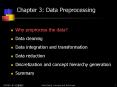 Chapter 3: Data Preprocessing PowerPoint PPT Presentation