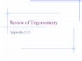 Review of Trigonometry PowerPoint PPT Presentation