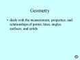 Geometry PowerPoint PPT Presentation