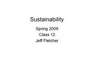 Sustainability