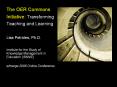 The OER Commons Initiative: Transforming Teaching and Learning PowerPoint PPT Presentation