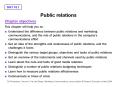 Public relations PowerPoint PPT Presentation