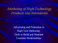 Marketing of High-Technology Products and Innovations PowerPoint PPT Presentation