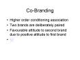 CoBranding PowerPoint PPT Presentation