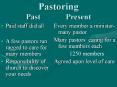 Pastoring Past Present PowerPoint PPT Presentation