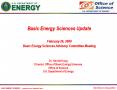 BASIC ENERGY SCIENCES Serving the Present, Shaping the Future PowerPoint PPT Presentation