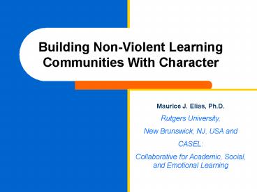 SystemsEcological Perspective