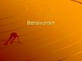 Behaviorism PowerPoint PPT Presentation